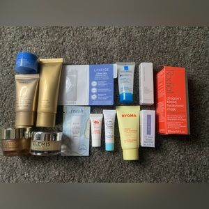 Skincare sample bundle